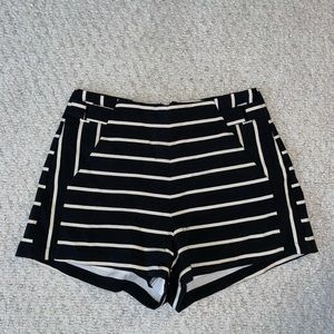 Striped shorts